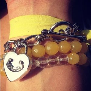 Juicy Couture charm bracelet with one charm 🍸